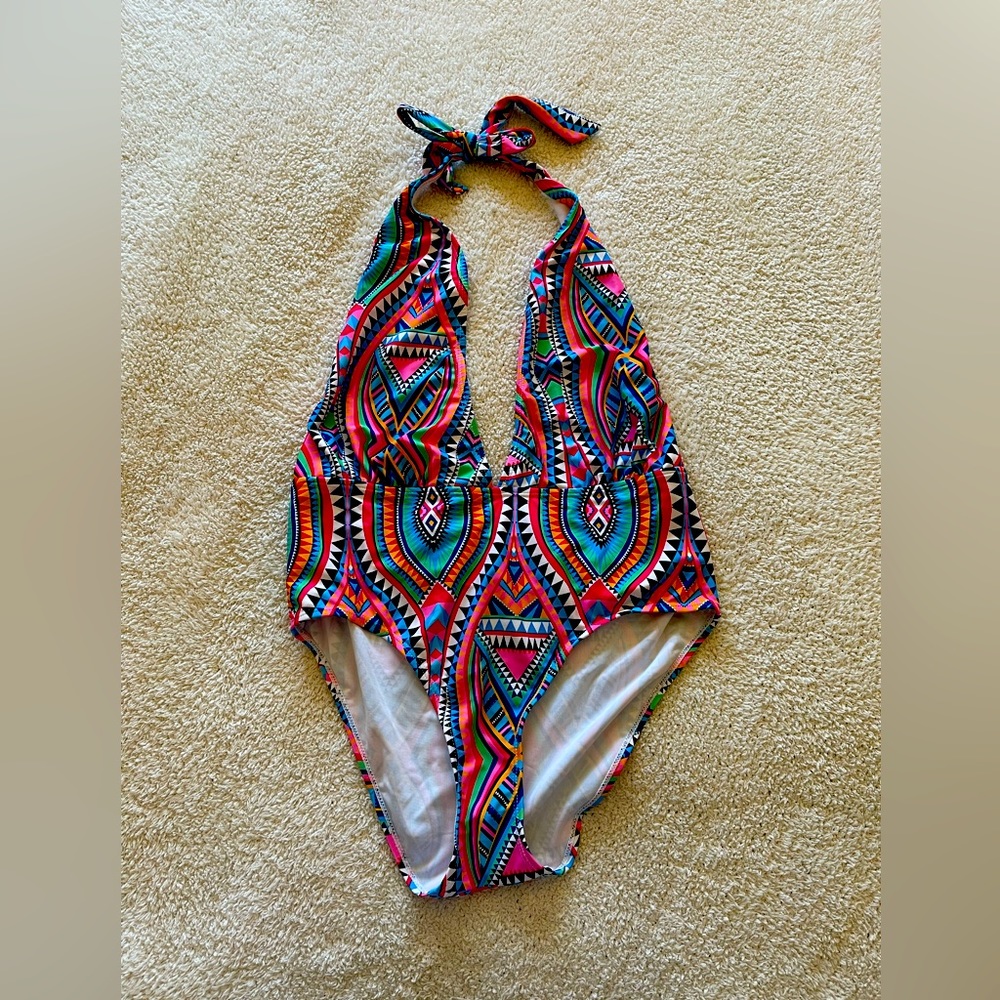 NWT ASOS halter swimsuit